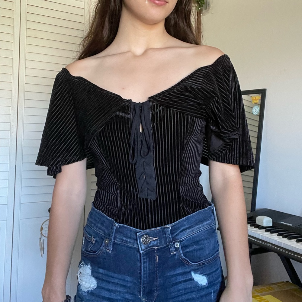 Black bodysuit
